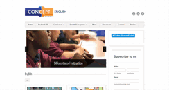 Desktop Screenshot of english.conceptschools.org