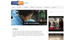 Desktop Screenshot of math.conceptschools.org